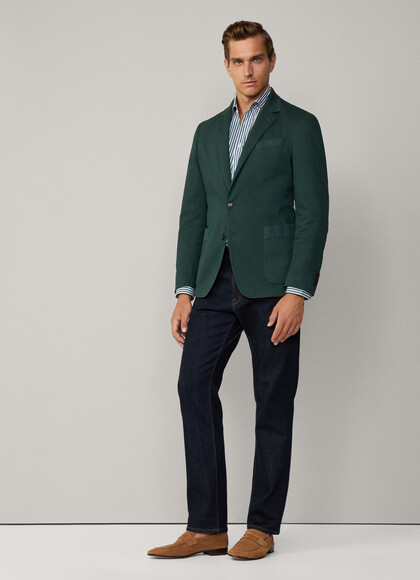 Garment Dyed Textured Blazer