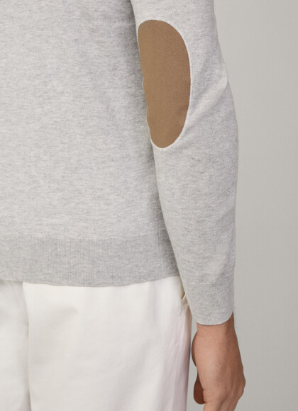 Cotton-Cashmere Crew-Neck Jumper