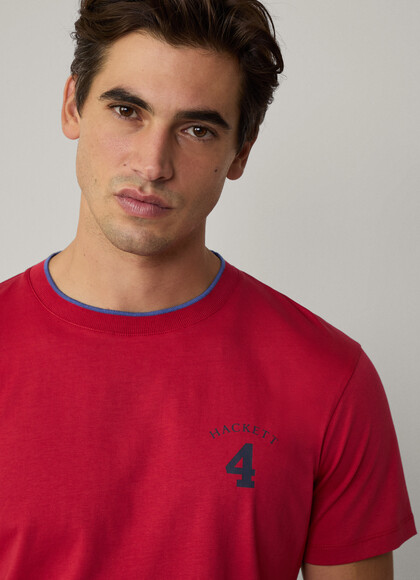 Classic Fit Branded Number T-Shirt