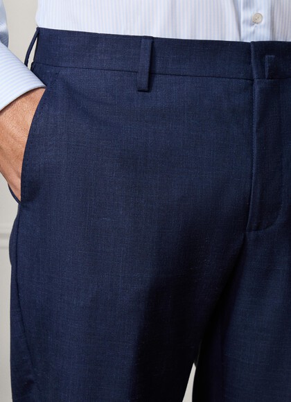 Classic Fit Sanderson Linen Trouser