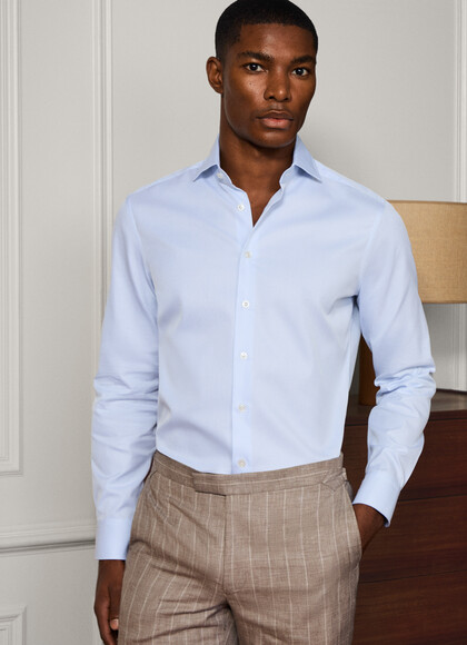 Tailored Fit Formal Dobby Shirt