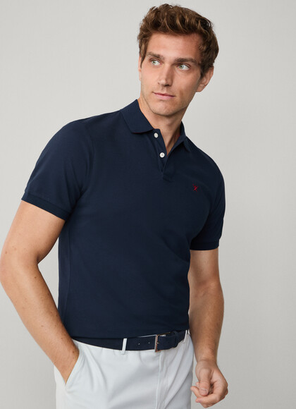 Slim Fit Short Sleeve Pique Polo