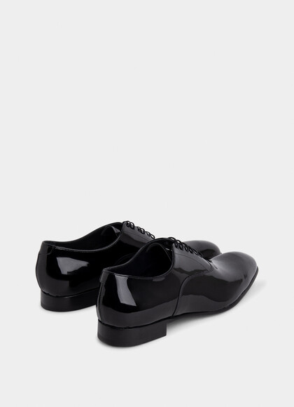 Patent Leather Oxford Shoe