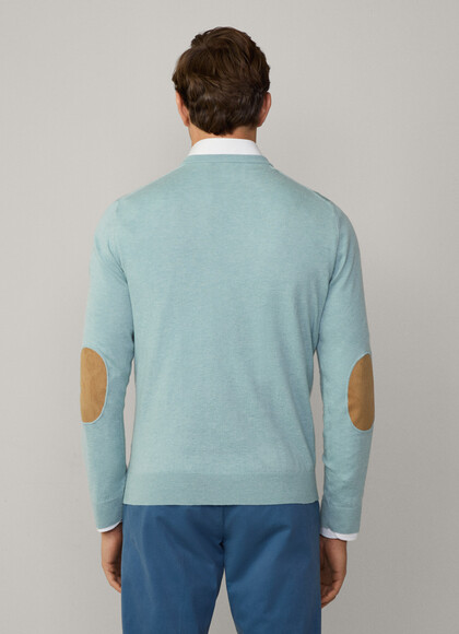 Cotton-Cashmere V-Neck Jumper