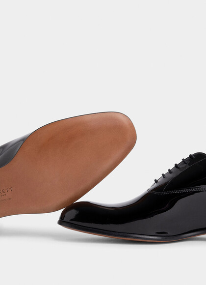 Patent Leather Oxford Shoe