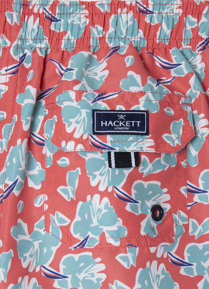Bloom Print Swim Trunks