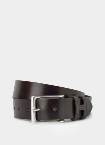 Casual H Keeper Leather Belt