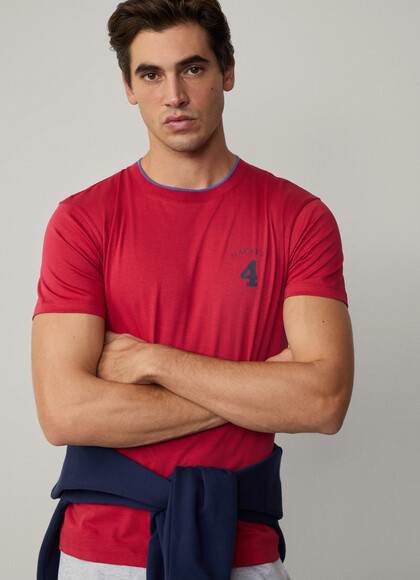 Classic Fit Branded Number T-Shirt
