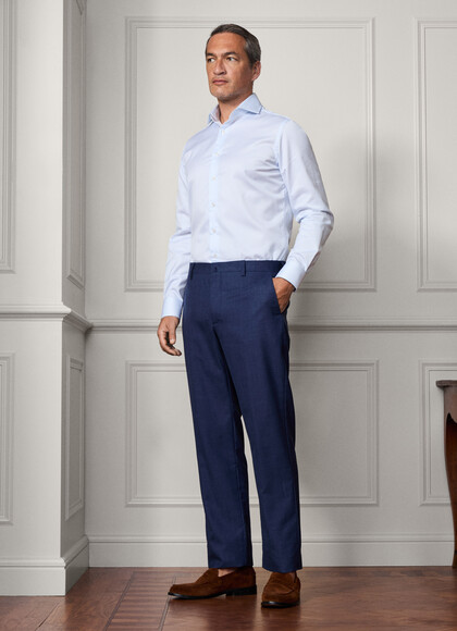Classic Fit Sanderson Linen Trouser