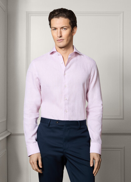 Tailored Fit Linen Shirt