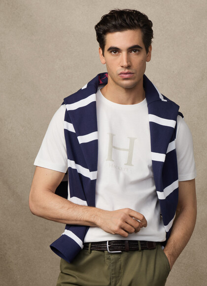 Classic Fit H Graphic T-Shirt