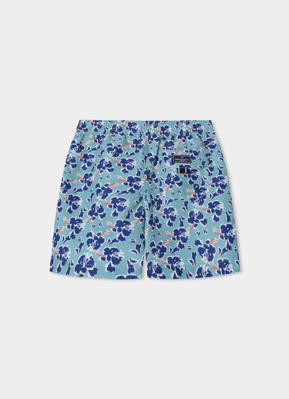 Bloom Print Swim Trunks
