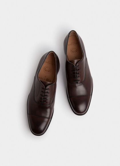Leather Oxford Toe Cap Shoe