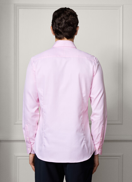 Tailored Fit Formal Plain Twill Shirt
