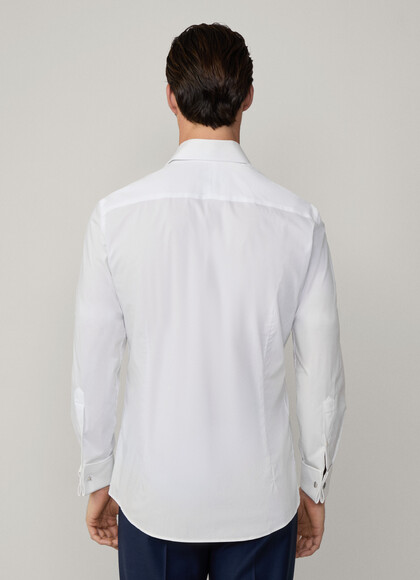 Tailored Fit Formal Stretch Poplin Shirt