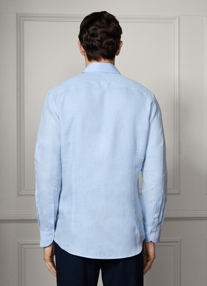 Tailored Fit Linen Shirt