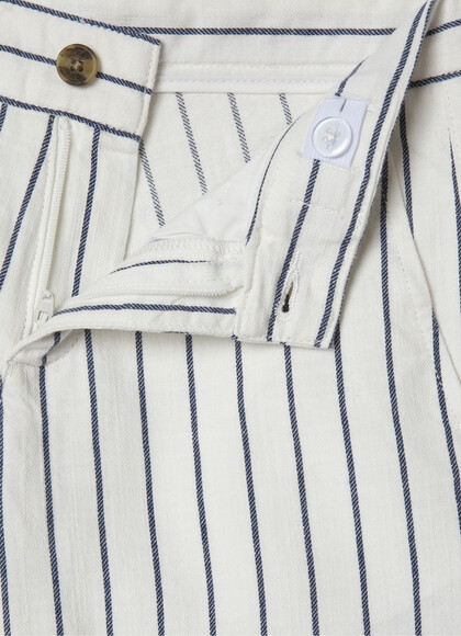Regular Fit Striped Chino Short