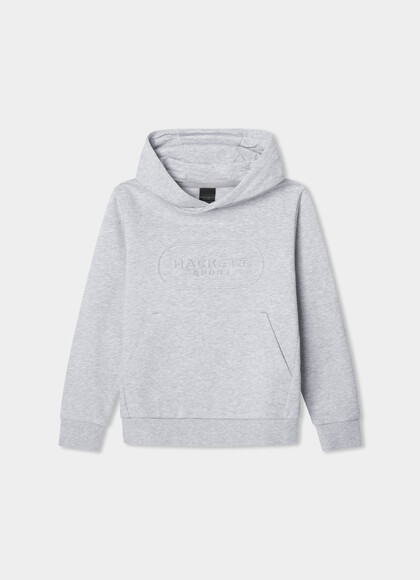 Club Embossed Hooded Sweat
