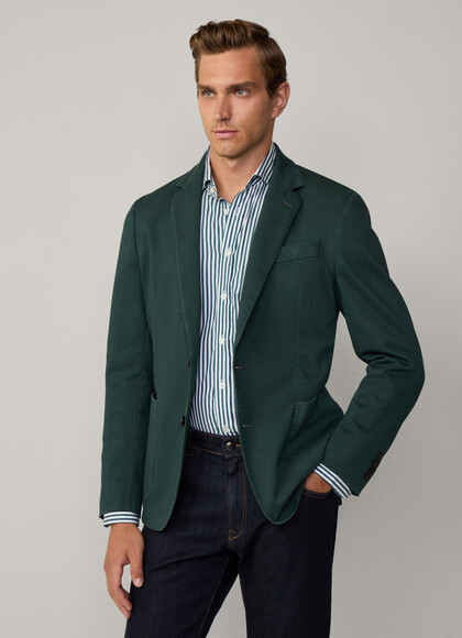 Garment Dyed Textured Blazer