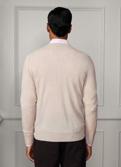 Pure Cashmere V-Neck Jumper