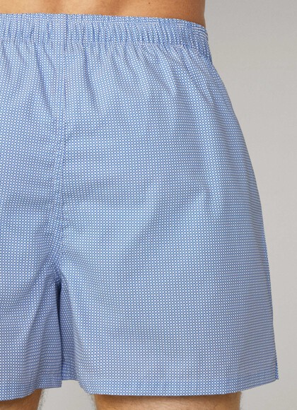 Two Pack Cotton Chain Pattern Boxers